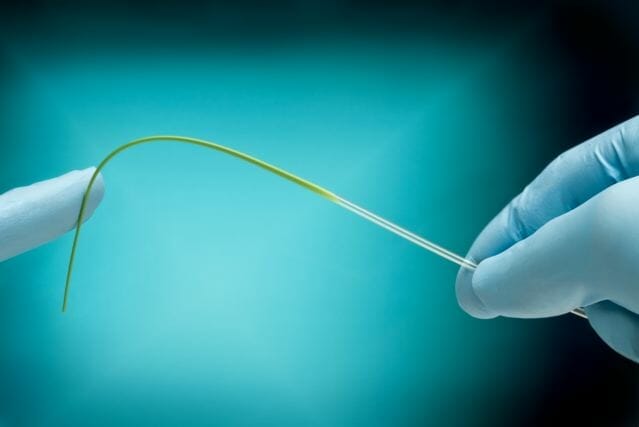 Taper-Tie™ variable flexibility tubing for catheter shafts