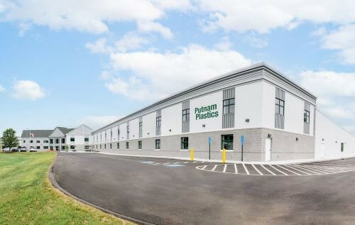 Putnam Plastics’ newest 57,000 square foot expansion at their corporate headquarters in Dayville, CT
